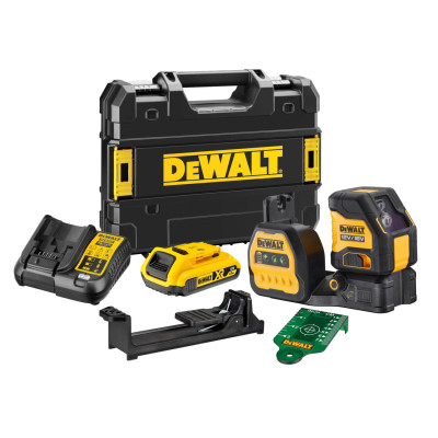Купити Рівень лазерний лінійний DeWALT DCE088D1G18. Офіційний магазин Dewalt Україна. Фірмовий інструмент та обладнання DeWALT, STANLEY, BLACK+DECKER, BOSTITCH