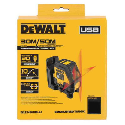 Купити Рівень лазерний лінійний DeWALT DCLE14201RB. Офіційний магазин Dewalt Україна. Фірмовий інструмент та обладнання DeWALT, STANLEY, BLACK+DECKER, BOSTITCH