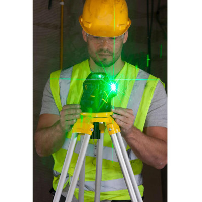 Купити Рівень лазерний FatMax®MultilineGreen трипроменевий площинний самовирівнюючий, валіза STANLEY FMHT1-77356. Офіційний магазин Dewalt Україна. Фірмовий інструмент та обладнання DeWALT, STANLEY, BLACK+DECKER, BOSTITCH