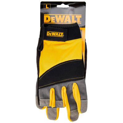 Купить Перчатки универсальные, частично открытые DeWALT DPG214L. Официальный магазин Dewalt Украина. Фирменный инструмент и оборудовние DeWALT, STANLEY, BLACK+DECKER, BOSTITCH