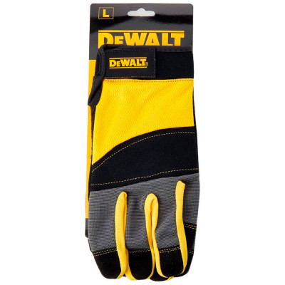 Купить Перчатки универсальные, с дополнительными накладками DeWALT DPG215L. Официальный магазин Dewalt Украина. Фирменный инструмент и оборудовние DeWALT, STANLEY, BLACK+DECKER, BOSTITCH