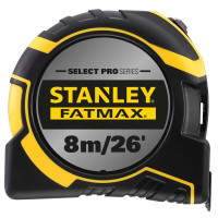 Купити Вимірювальна рулетка FatMax®Autolock довжиною 8 м/26, шириною 25 мм STANLEY FMHT43243-0. Офіційний магазин Dewalt Україна. Фірмовий інструмент та обладнання DeWALT, STANLEY, BLACK+DECKER, BOSTITCH