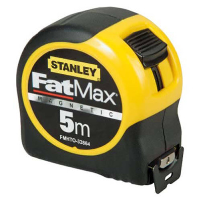 Купити Рулетка вимірювальна FatMax Blade Armor довжиною 5 м, шириною 32 мм, магнітна STANLEY FMHT0-33864. Офіційний магазин Dewalt Україна. Фірмовий інструмент та обладнання DeWALT, STANLEY, BLACK+DECKER, BOSTITCH