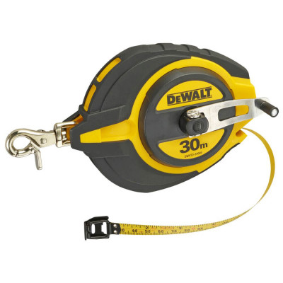 Купить Рулетка измерительная Steel, 30 м х 10 мм DeWALT DWHT0-34093. Официальный магазин Dewalt Украина. Фирменный инструмент и оборудовние DeWALT, STANLEY, BLACK+DECKER, BOSTITCH