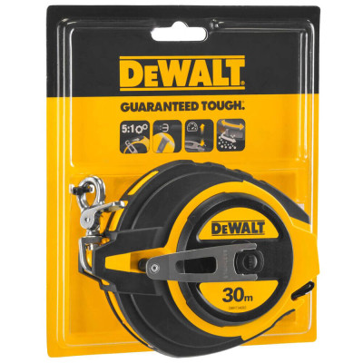 Купить Рулетка измерительная Steel, 30 м х 10 мм DeWALT DWHT0-34093. Официальный магазин Dewalt Украина. Фирменный инструмент и оборудовние DeWALT, STANLEY, BLACK+DECKER, BOSTITCH