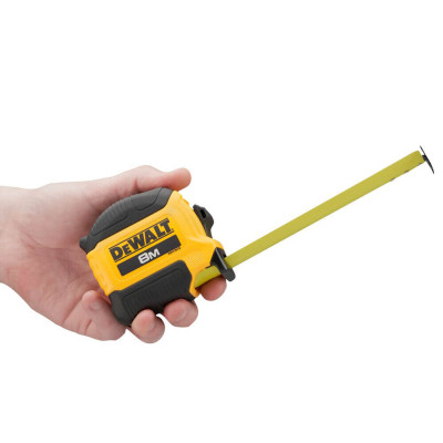 Купити Рулетка вимірювальна COMPACT, 8 м х 28 мм DeWALT DWHT38128-0. Офіційний магазин Dewalt Україна. Фірмовий інструмент та обладнання DeWALT, STANLEY, BLACK+DECKER, BOSTITCH