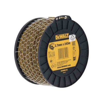 Купити Косильна жилка DeWALT DT20906. Офіційний магазин Dewalt Україна. Фірмовий інструмент та обладнання DeWALT, STANLEY, BLACK+DECKER, BOSTITCH