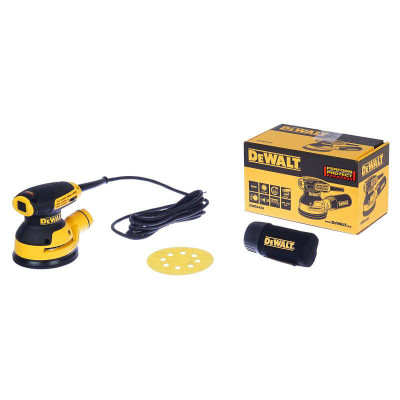 Купити Шліфмашина ексцентрикова мережева DeWALT DWE6423. Офіційний магазин Dewalt Україна. Фірмовий інструмент та обладнання DeWALT, STANLEY, BLACK+DECKER, BOSTITCH