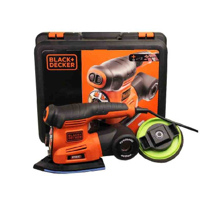 Купити Шліфмашина ексцентрикова мережева BLACK+DECKER KA280K. Офіційний магазин Dewalt Україна. Фірмовий інструмент та обладнання DeWALT, STANLEY, BLACK+DECKER, BOSTITCH