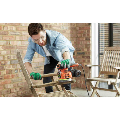 Купити Шліфмашина ексцентрикова мережева BLACK+DECKER KA280K. Офіційний магазин Dewalt Україна. Фірмовий інструмент та обладнання DeWALT, STANLEY, BLACK+DECKER, BOSTITCH