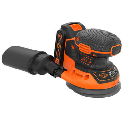 Купить Шлифмашина эксцентриковая аккумуляторная BLACK+DECKER BDCROS18. Официальный магазин Dewalt Украина. Фирменный инструмент и оборудовние DeWALT, STANLEY, BLACK+DECKER, BOSTITCH