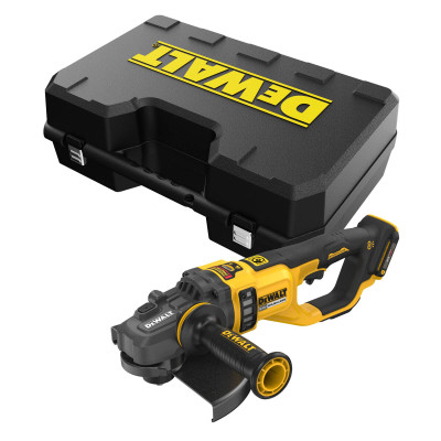 Купити Шліфмашина кутова - болгарка акумуляторна безщіткова DeWALT DCG460NK. Офіційний магазин Dewalt Україна. Фірмовий інструмент та обладнання DeWALT, STANLEY, BLACK+DECKER, BOSTITCH