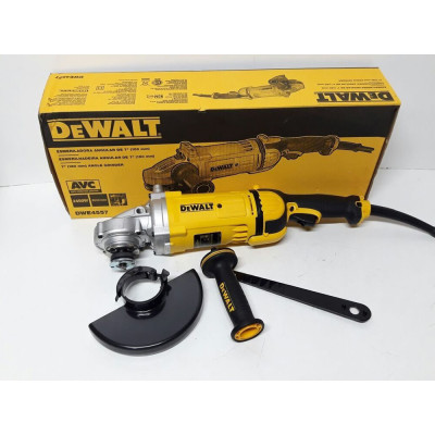 Купити Шліфмашина кутова - болгарка мережева DeWALT DWE4557. Офіційний магазин Dewalt Україна. Фірмовий інструмент та обладнання DeWALT, STANLEY, BLACK+DECKER, BOSTITCH