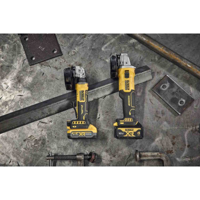 Купити Шліфмашина кутова - болгарка акумуляторна безщіткова DeWALT DCG404NT. Офіційний магазин Dewalt Україна. Фірмовий інструмент та обладнання DeWALT, STANLEY, BLACK+DECKER, BOSTITCH