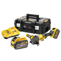 Купить Шлифмашина угловая - болгарка аккумуляторная бесщёточная DeWALT DCG418X2. Официальный магазин Dewalt Украина. Фирменный инструмент и оборудовние DeWALT, STANLEY, BLACK+DECKER, BOSTITCH