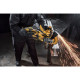 Купити Шліфмашина кутова - болгарка акумуляторна безщіткова DeWALT DCG460X2. Офіційний магазин Dewalt Україна. Фірмовий інструмент та обладнання DeWALT, STANLEY, BLACK+DECKER, BOSTITCH