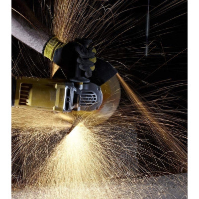 Купити Шліфмашина кутова - болгарка мережева DeWALT DWE4559. Офіційний магазин Dewalt Україна. Фірмовий інструмент та обладнання DeWALT, STANLEY, BLACK+DECKER, BOSTITCH