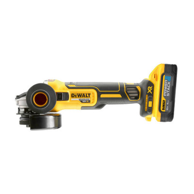 Купити Шліфмашина кутова - болгарка акумуляторна безщіткова DeWALT DCG405H2T. Офіційний магазин Dewalt Україна. Фірмовий інструмент та обладнання DeWALT, STANLEY, BLACK+DECKER, BOSTITCH