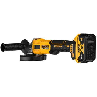 Купити Шліфмашина кутова - болгарка акумуляторна безщіткова DeWALT DCG407M2T. Офіційний магазин Dewalt Україна. Фірмовий інструмент та обладнання DeWALT, STANLEY, BLACK+DECKER, BOSTITCH