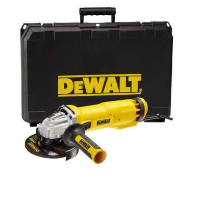 Купити Шліфмашина кутова - болгарка мережева DeWALT DWE4237K. Офіційний магазин Dewalt Україна. Фірмовий інструмент та обладнання DeWALT, STANLEY, BLACK+DECKER, BOSTITCH