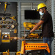 Купить Шлифмашина угловая - болгарка сетевая DeWALT DWE4579. Официальный магазин Dewalt Украина. Фирменный инструмент и оборудовние DeWALT, STANLEY, BLACK+DECKER, BOSTITCH