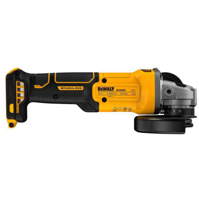 Купити Шліфмашина кутова - болгарка акумуляторна безщіткова DeWALT DCG407N. Офіційний магазин Dewalt Україна. Фірмовий інструмент та обладнання DeWALT, STANLEY, BLACK+DECKER, BOSTITCH