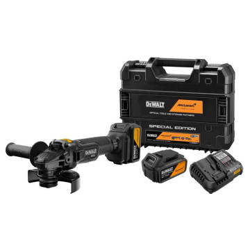 Купити Шліфмашина кутова - болгарка акумуляторна безщіткова McLaren F1 TEAM SPECIAL EDITION DeWALT DCG45MP2T. Офіційний магазин Dewalt Україна. Фірмовий інструмент та обладнання DeWALT, STANLEY, BLACK+DECKER, BOSTITCH