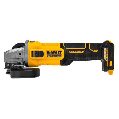 Купити Шліфмашина кутова - болгарка акумуляторна безщіткова DeWALT DCG407NT. Офіційний магазин Dewalt Україна. Фірмовий інструмент та обладнання DeWALT, STANLEY, BLACK+DECKER, BOSTITCH