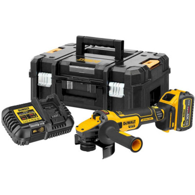 Купити Шліфмашина кутова - болгарка акумуляторна безщіткова DeWALT DCG409VST1. Офіційний магазин Dewalt Україна. Фірмовий інструмент та обладнання DeWALT, STANLEY, BLACK+DECKER, BOSTITCH