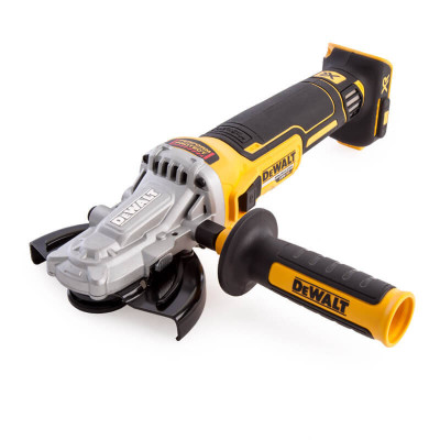 Купити Шліфмашина кутова - болгарка акумуляторна безщіткова DeWALT DCG405FN. Офіційний магазин Dewalt Україна. Фірмовий інструмент та обладнання DeWALT, STANLEY, BLACK+DECKER, BOSTITCH