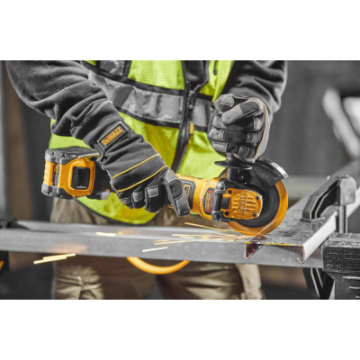 Купить Шлифмашина угловая - болгарка аккумуляторная бесщёточная DeWALT DCG409T1. Официальный магазин Dewalt Украина. Фирменный инструмент и оборудовние DeWALT, STANLEY, BLACK+DECKER, BOSTITCH
