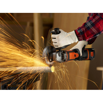 Купити Шліфмашина кутова - болгарка акумуляторна BLACK+DECKER BCG720N. Офіційний магазин Dewalt Україна. Фірмовий інструмент та обладнання DeWALT, STANLEY, BLACK+DECKER, BOSTITCH
