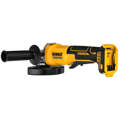 Купити Шліфмашина кутова - болгарка акумуляторна безщіткова DeWALT DCG408NT. Офіційний магазин Dewalt Україна. Фірмовий інструмент та обладнання DeWALT, STANLEY, BLACK+DECKER, BOSTITCH