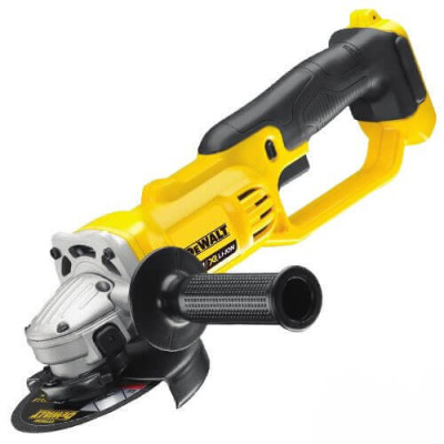 Купить Шлифмашина угловая - болгарка аккумуляторная DeWALT DCG412N. Официальный магазин Dewalt Украина. Фирменный инструмент и оборудовние DeWALT, STANLEY, BLACK+DECKER, BOSTITCH