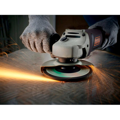 Купити Шліфмашина кутова - болгарка мережева BLACK+DECKER KG1202. Офіційний магазин Dewalt Україна. Фірмовий інструмент та обладнання DeWALT, STANLEY, BLACK+DECKER, BOSTITCH