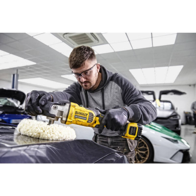 Купити Полірувальна машина акумуляторна безщіткова DeWALT DCM849N. Офіційний магазин Dewalt Україна. Фірмовий інструмент та обладнання DeWALT, STANLEY, BLACK+DECKER, BOSTITCH