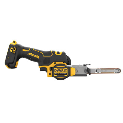 Купити Напилок стрічковий акумуляторний безщітковий DeWALT DCM200NT. Офіційний магазин Dewalt Україна. Фірмовий інструмент та обладнання DeWALT, STANLEY, BLACK+DECKER, BOSTITCH