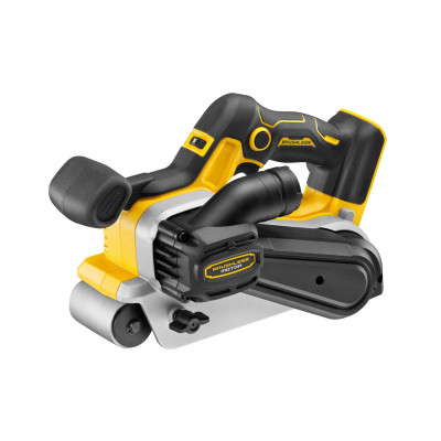 Купити Шліфмашина стрічкова акумуляторна безщіткова DeWALT DCW220NT. Офіційний магазин Dewalt Україна. Фірмовий інструмент та обладнання DeWALT, STANLEY, BLACK+DECKER, BOSTITCH