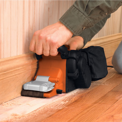Купити Шліфмашина стрічкова мережева BLACK+DECKER KA88. Офіційний магазин Dewalt Україна. Фірмовий інструмент та обладнання DeWALT, STANLEY, BLACK+DECKER, BOSTITCH