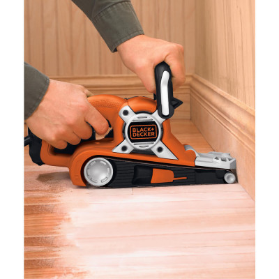 Купити Шліфмашина стрічкова мережева BLACK+DECKER KA88. Офіційний магазин Dewalt Україна. Фірмовий інструмент та обладнання DeWALT, STANLEY, BLACK+DECKER, BOSTITCH