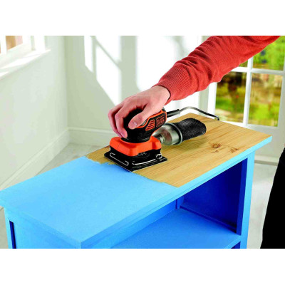 Купити Шліфмашина вібраційна мережева BLACK+DECKER KA450. Офіційний магазин Dewalt Україна. Фірмовий інструмент та обладнання DeWALT, STANLEY, BLACK+DECKER, BOSTITCH