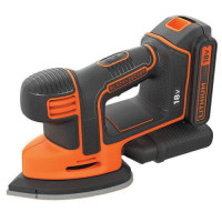 Купити Шліфмашина вібраційна акумуляторна BLACK+DECKER BDCDS18. Офіційний магазин Dewalt Україна. Фірмовий інструмент та обладнання DeWALT, STANLEY, BLACK+DECKER, BOSTITCH