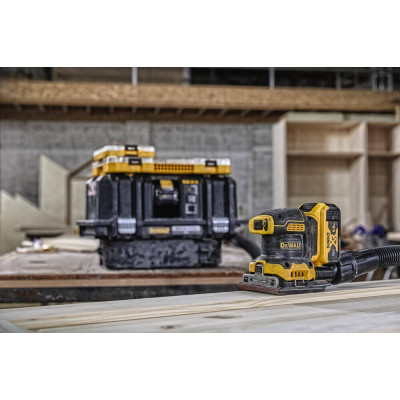 Купити Шліфмашина вібраційна акумуляторна DeWALT DCW200N. Офіційний магазин Dewalt Україна. Фірмовий інструмент та обладнання DeWALT, STANLEY, BLACK+DECKER, BOSTITCH