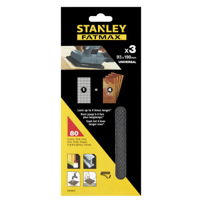 Купити Сітка шліфувальна STANLEY STA39032. Офіційний магазин Dewalt Україна. Фірмовий інструмент та обладнання DeWALT, STANLEY, BLACK+DECKER, BOSTITCH