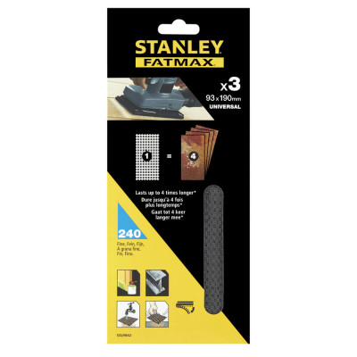 Купити Сітка шліфувальна STANLEY STA39042. Офіційний магазин Dewalt Україна. Фірмовий інструмент та обладнання DeWALT, STANLEY, BLACK+DECKER, BOSTITCH