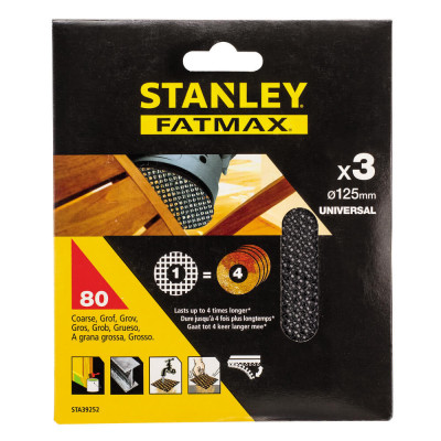 Купить Сетка шлифовальная STANLEY STA39252. Официальный магазин Dewalt Украина. Фирменный инструмент и оборудовние DeWALT, STANLEY, BLACK+DECKER, BOSTITCH