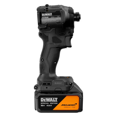 Купить Шуруповёрт ударный McLaren F1 TEAM SPECIAL EDITION DeWALT DCF86MM1T. Официальный магазин Dewalt Украина. Фирменный инструмент и оборудовние DeWALT, STANLEY, BLACK+DECKER, BOSTITCH
