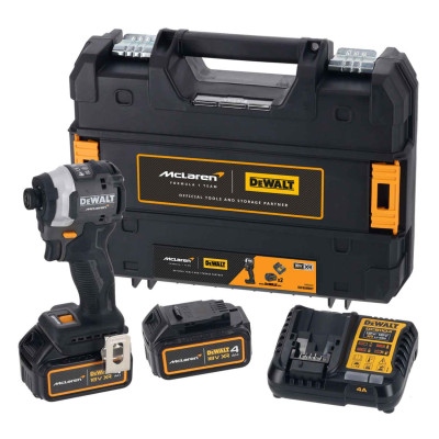 Купити Шурупокрут ударний McLaren F1 TEAM LIMITED EDITION DeWALT DCF85MM2T. Офіційний магазин Dewalt Україна. Фірмовий інструмент та обладнання DeWALT, STANLEY, BLACK+DECKER, BOSTITCH