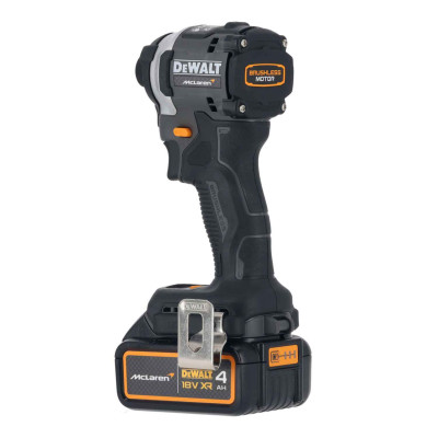 Купити Шурупокрут ударний McLaren F1 TEAM LIMITED EDITION DeWALT DCF85MM2T. Офіційний магазин Dewalt Україна. Фірмовий інструмент та обладнання DeWALT, STANLEY, BLACK+DECKER, BOSTITCH