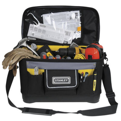 Купити Сумка для інструментів Basic Stanley Rigid Multipurpose універсальна, 16 STANLEY 1-96-193. Офіційний магазин Dewalt Україна. Фірмовий інструмент та обладнання DeWALT, STANLEY, BLACK+DECKER, BOSTITCH